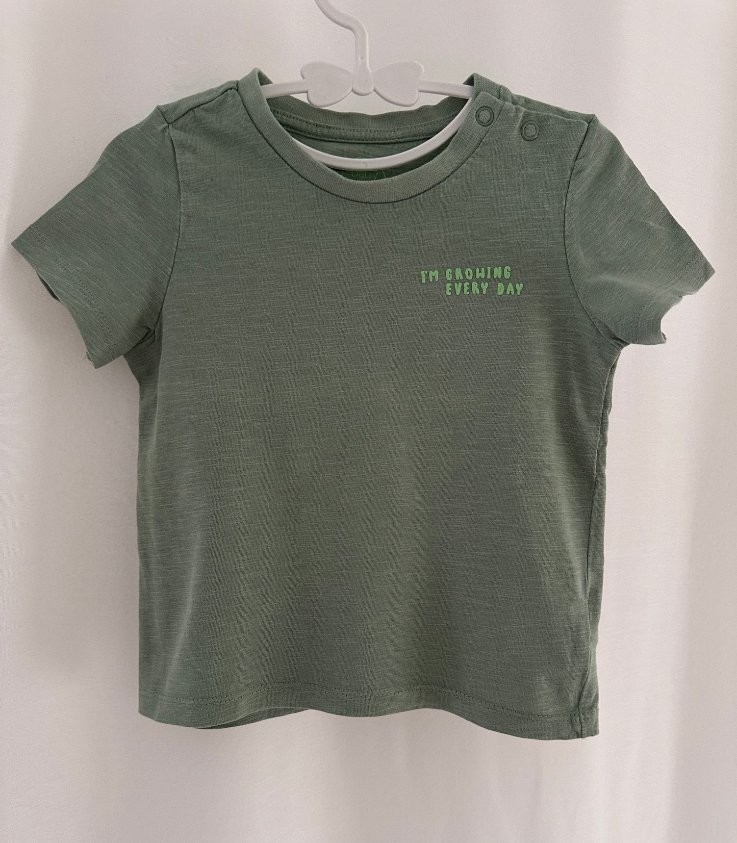 T-Shirt "I'm growing every day" | Secondhand | MiniMoments