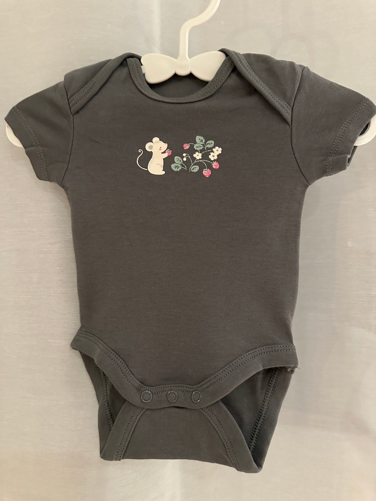 Kurzarmbody mit Maus | Secondhand | MiniMoments