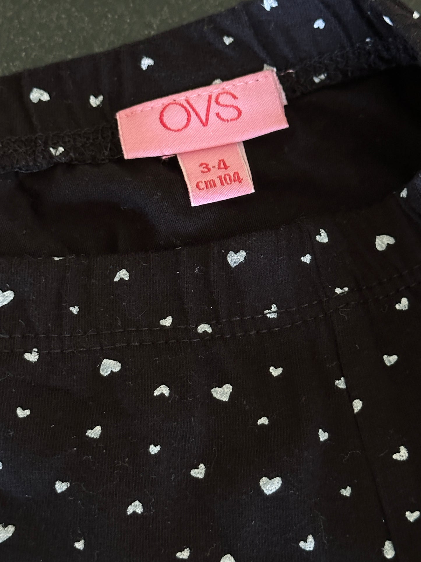 Leggings mit Herzen Gr. 104 | Secondhand | MiniMoments