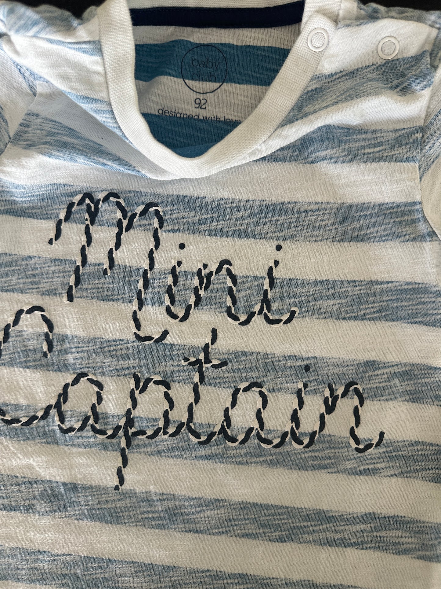 T-Shirt Mini Captain Gr. 92 | Secondhand | MiniMoments
