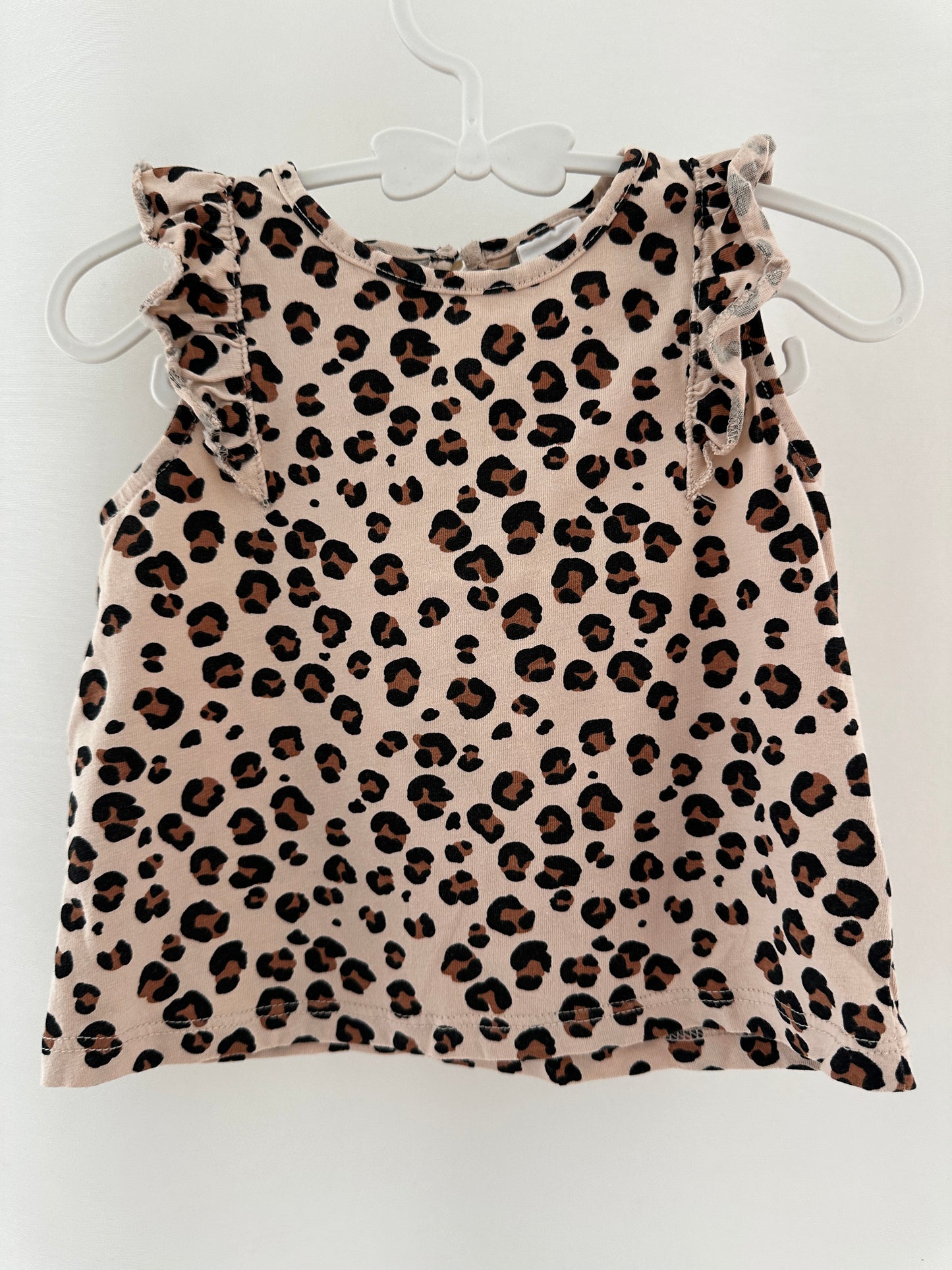 Top & Hose Set im Leopardenmuster Gr. 74 | Secondhand | MiniMoments