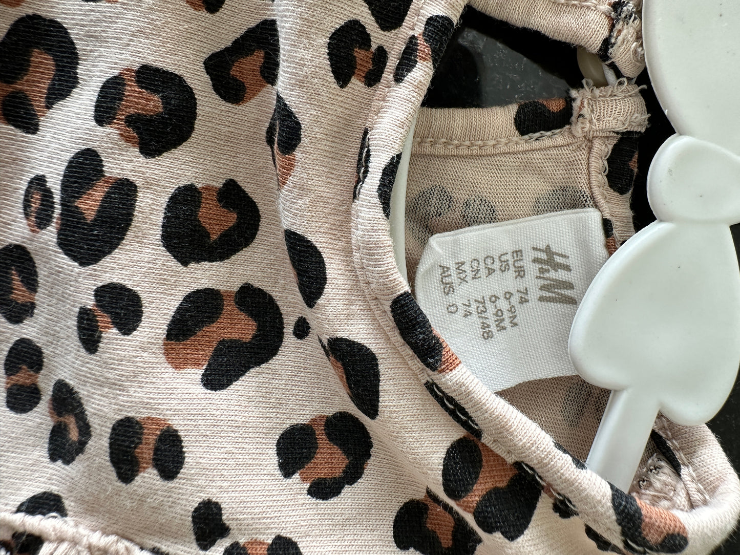 Top & Hose Set im Leopardenmuster Gr. 74 | Secondhand | MiniMoments