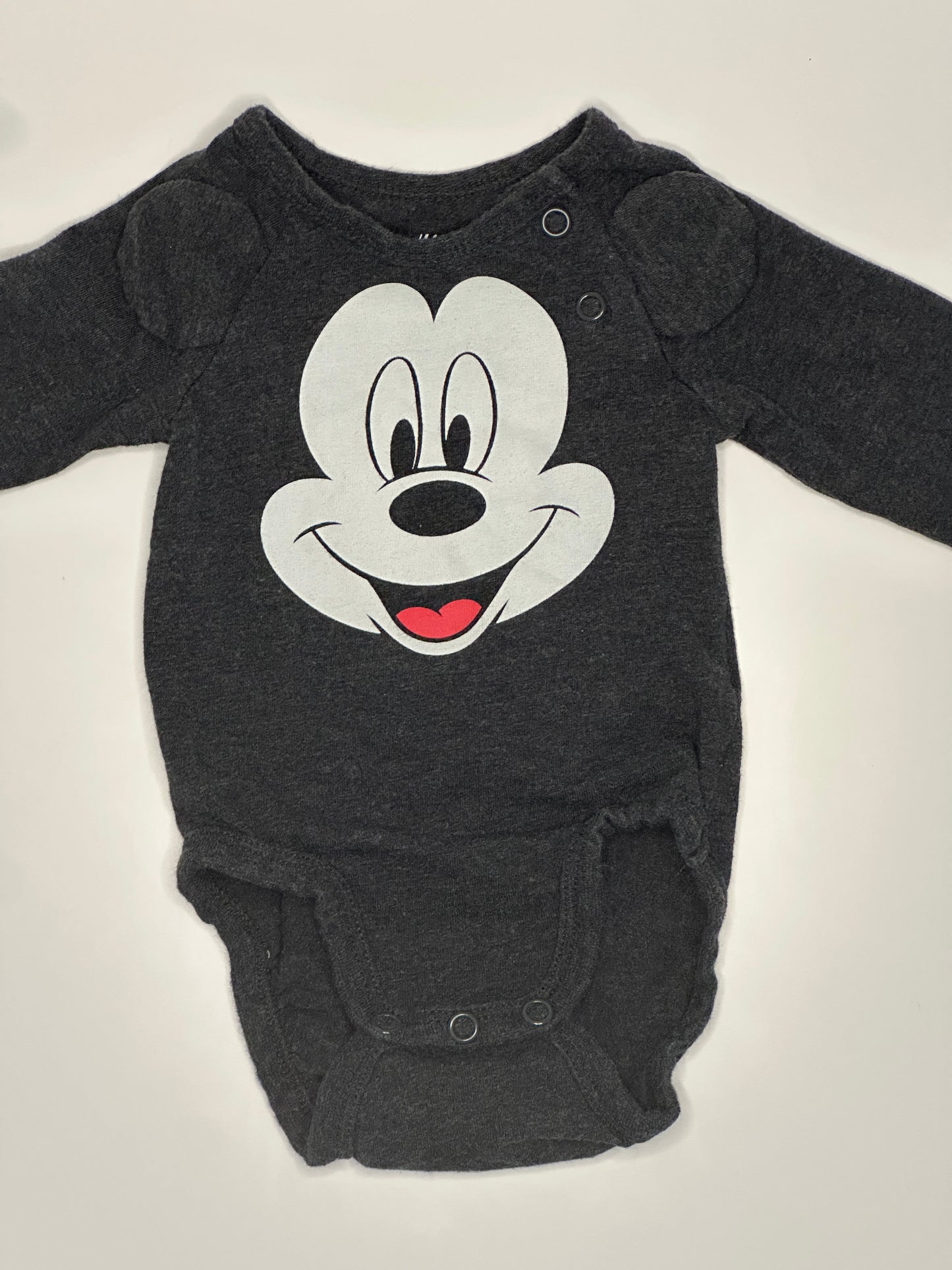 Langarmbody Mickey Mouse Gr. 50 | Secondhand | MiniMoments