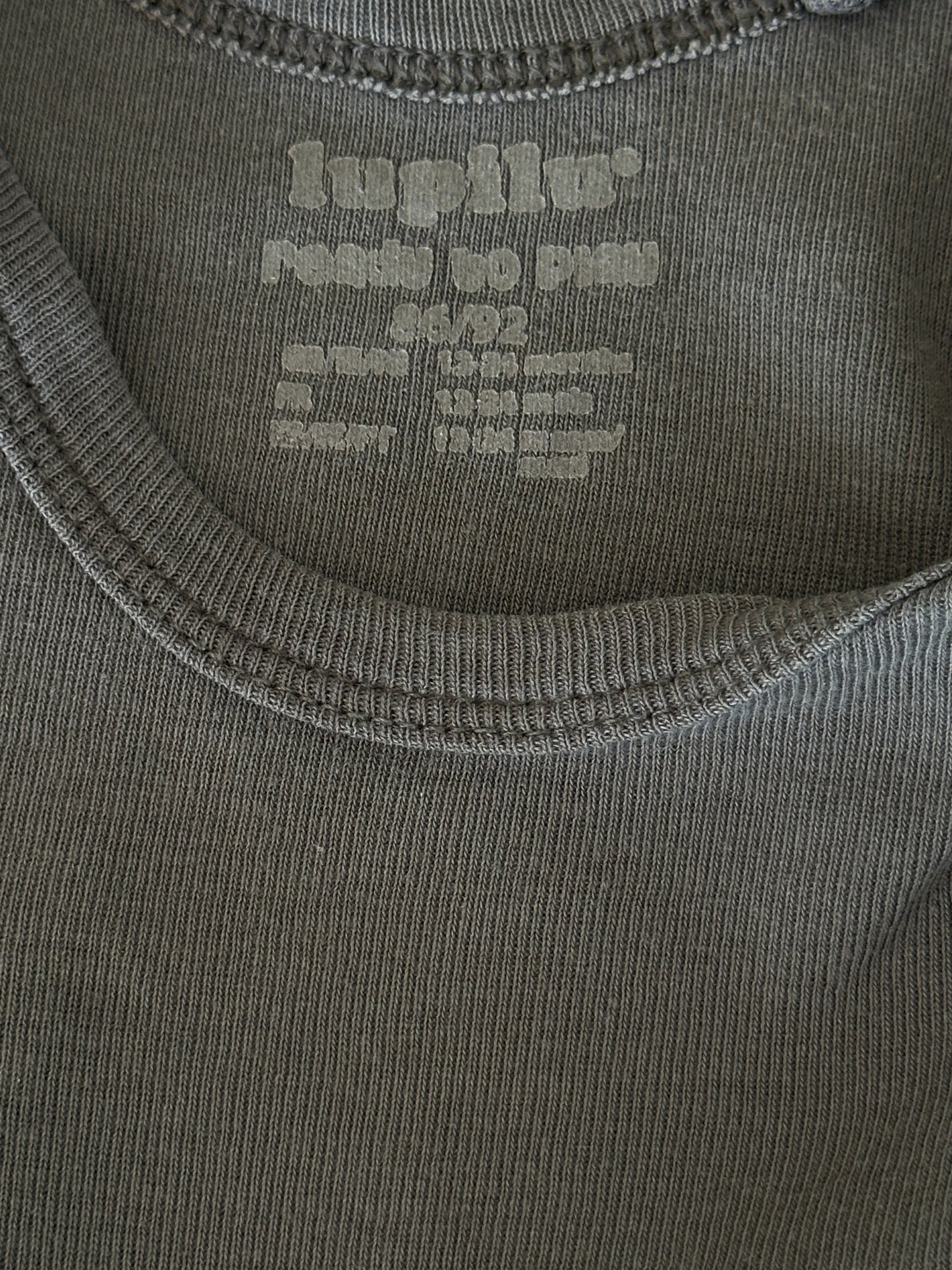 Kurzarmbody "always hungry" Gr. 86/92 | Secondhand | MiniMoments