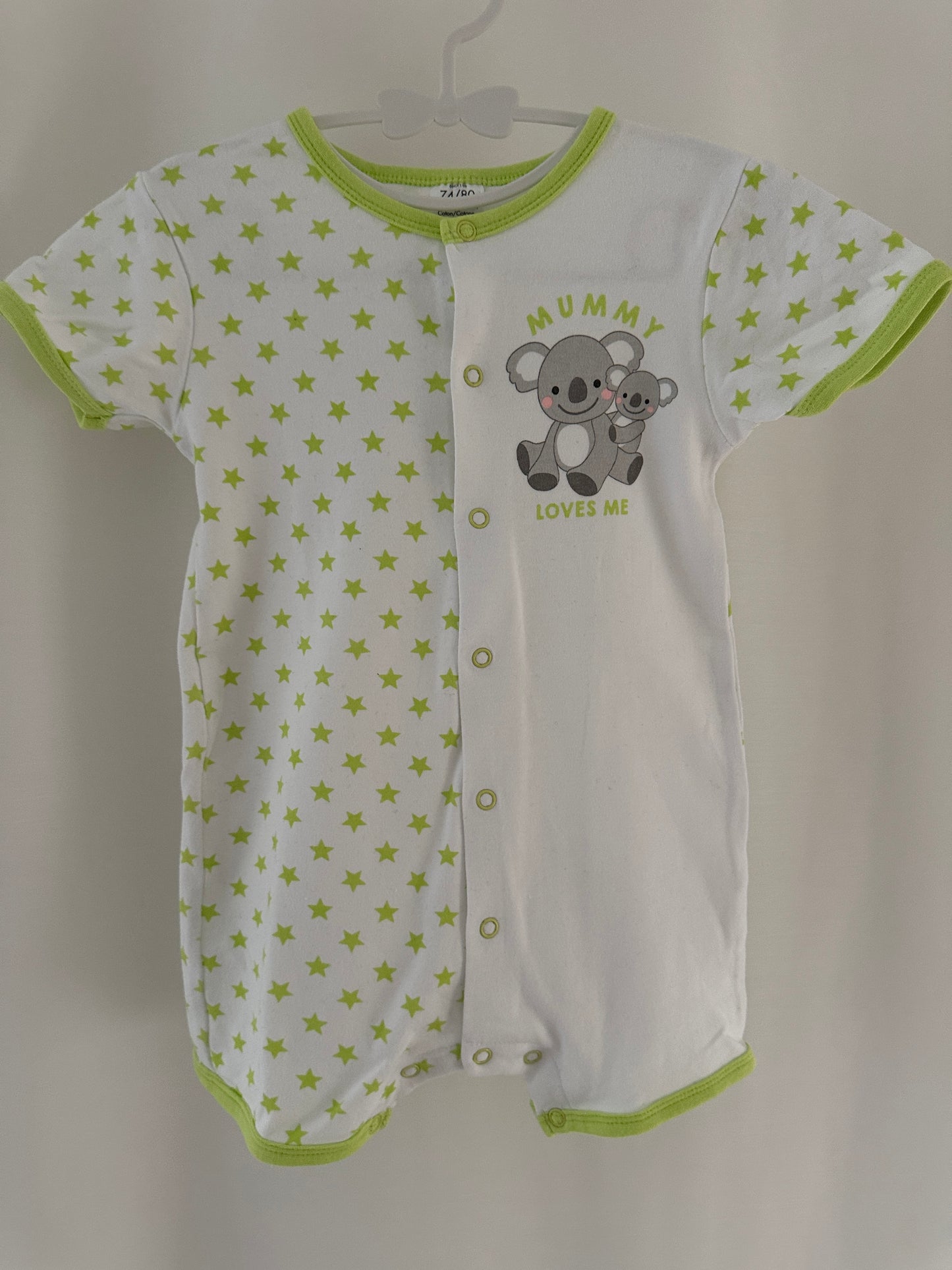 Pyjama Kurzarm mit Koala Gr. 74/80 | Secondhand | MiniMoments