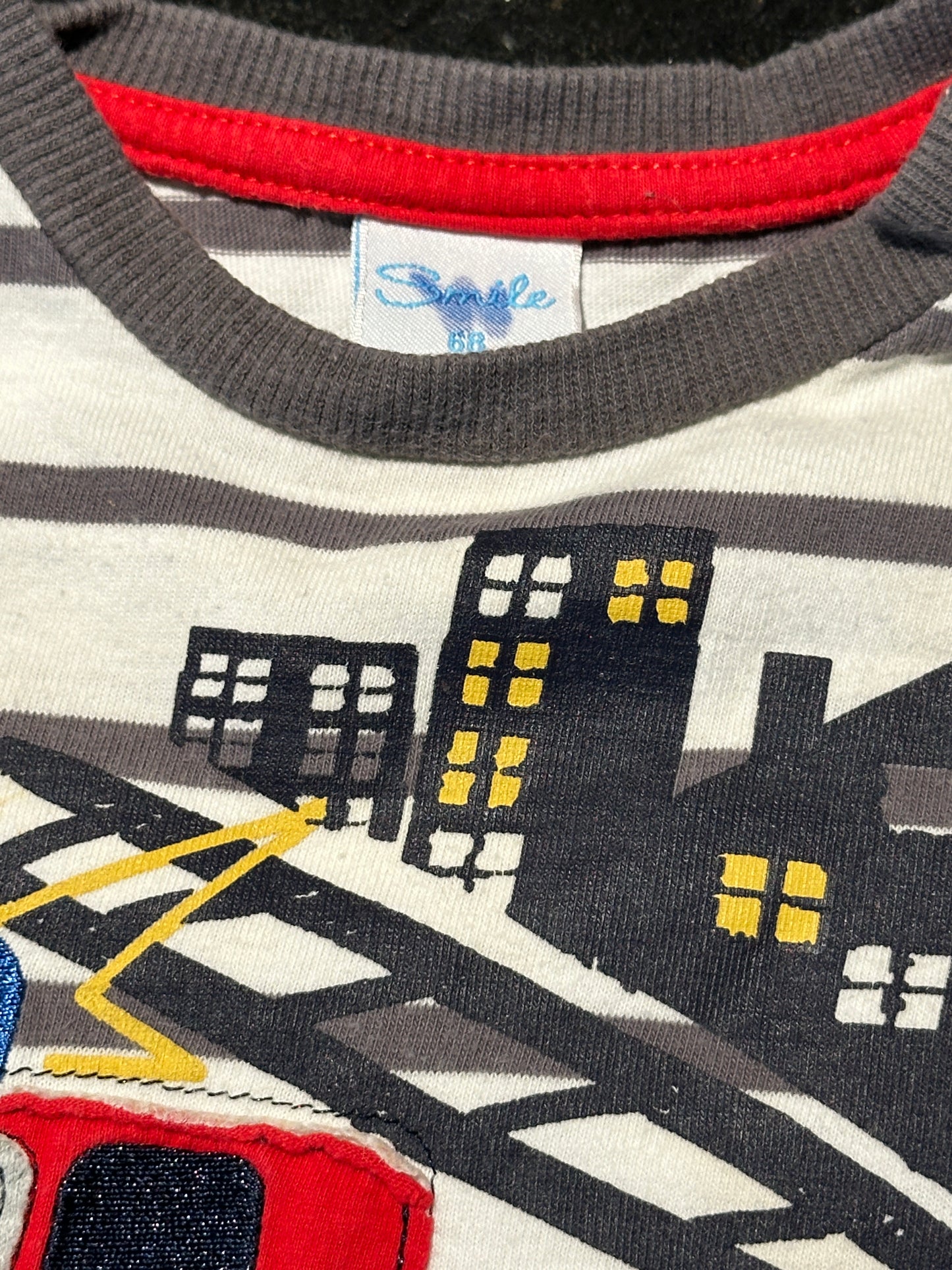 Pullover mit Feuerwehrauto | Secondhand | MiniMoments