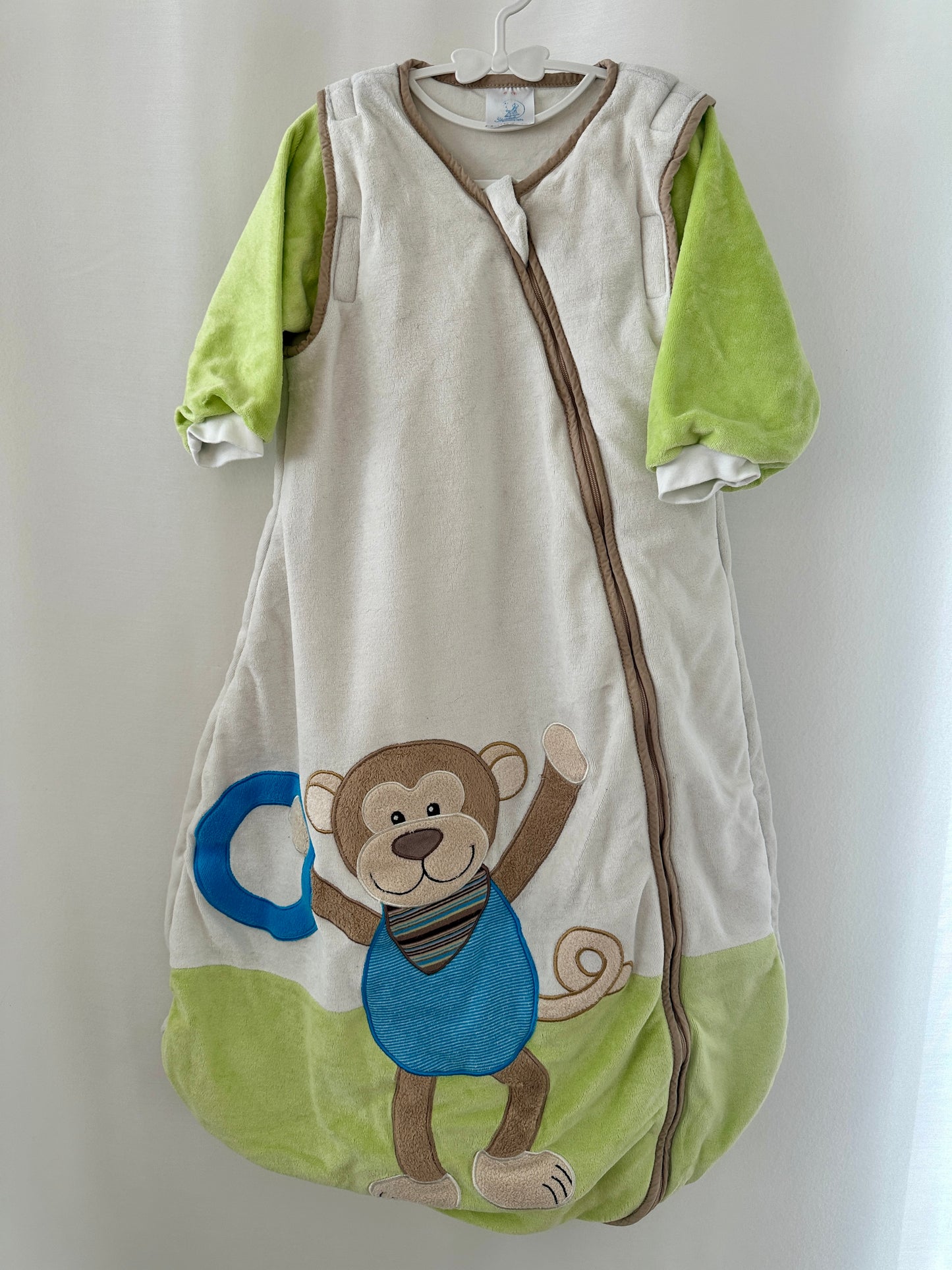 Schlafsack mit Äffchen Gr. 92/98| Secondhand | MiniMoments