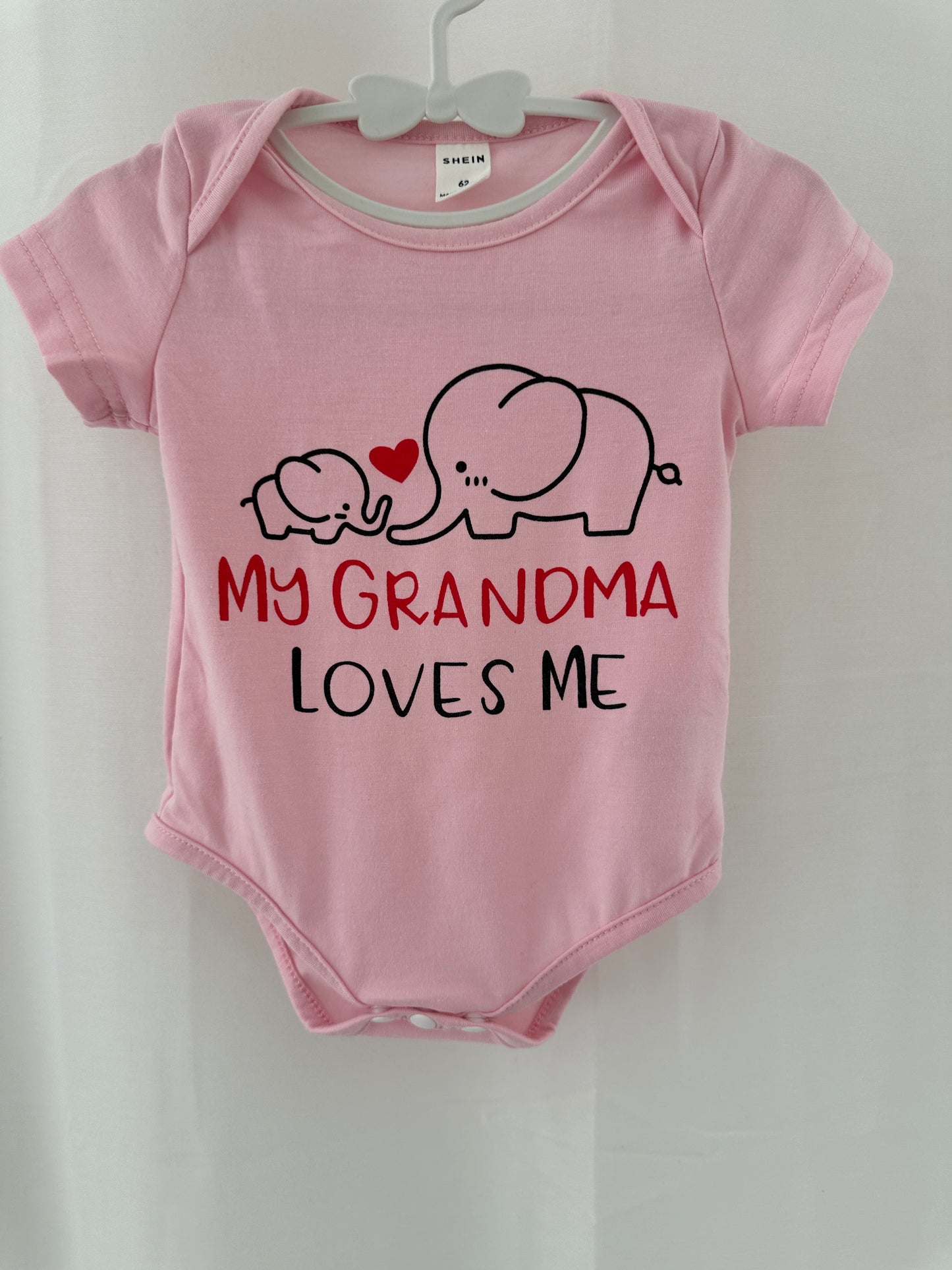 Kurzarmbody Elefanten | Secondhand | MiniMoments
