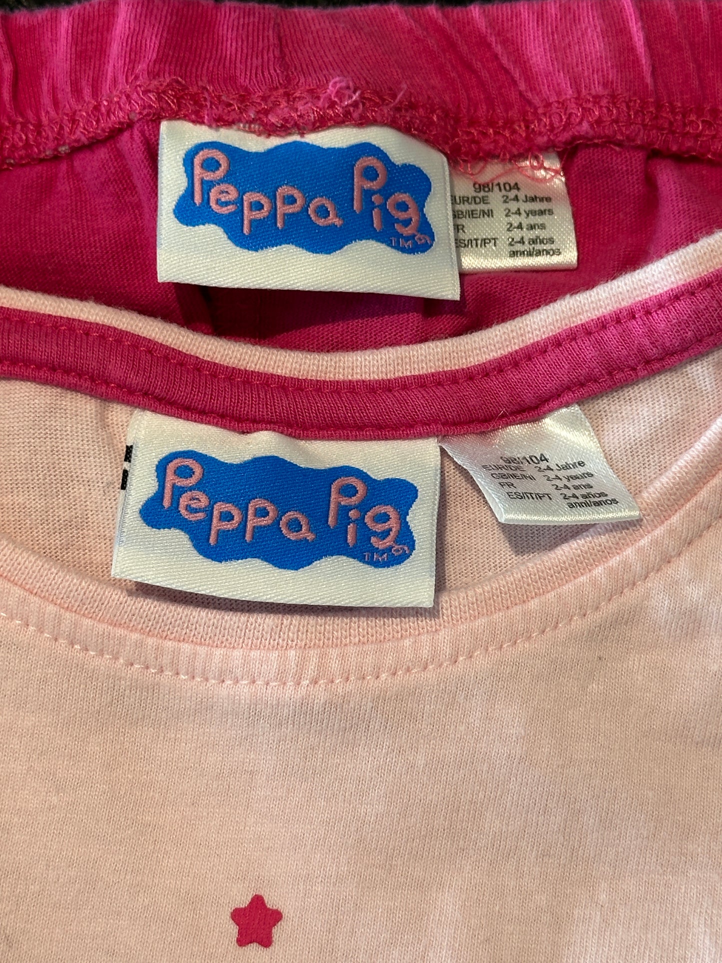T-Shirt & Shorts Set Peppa Pig Gr. 98/104 | Secondhand | MiniMoments