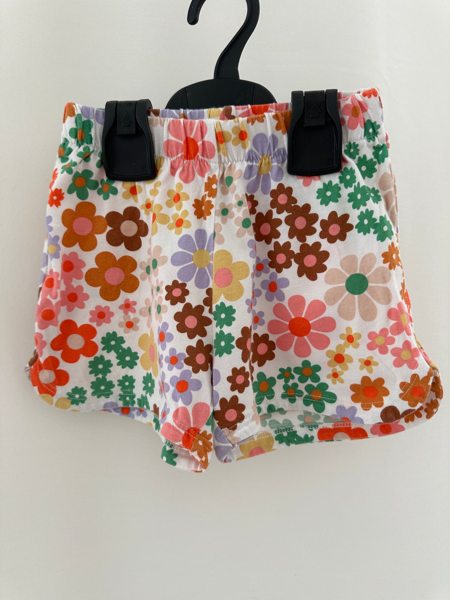 Top & Hose Set mit farbigen Blumen Gr. 98/104 | Secondhand | MiniMoments