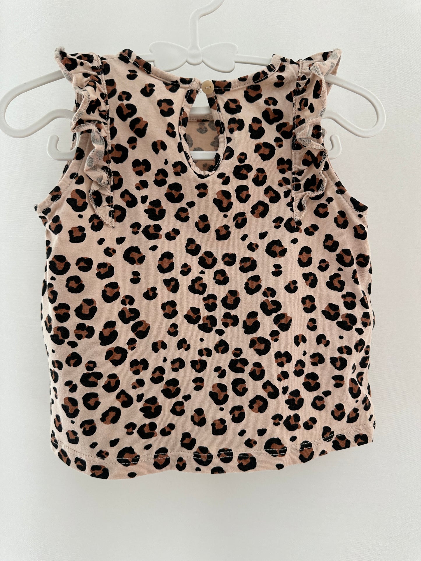 Top & Hose Set im Leopardenmuster Gr. 74 | Secondhand | MiniMoments