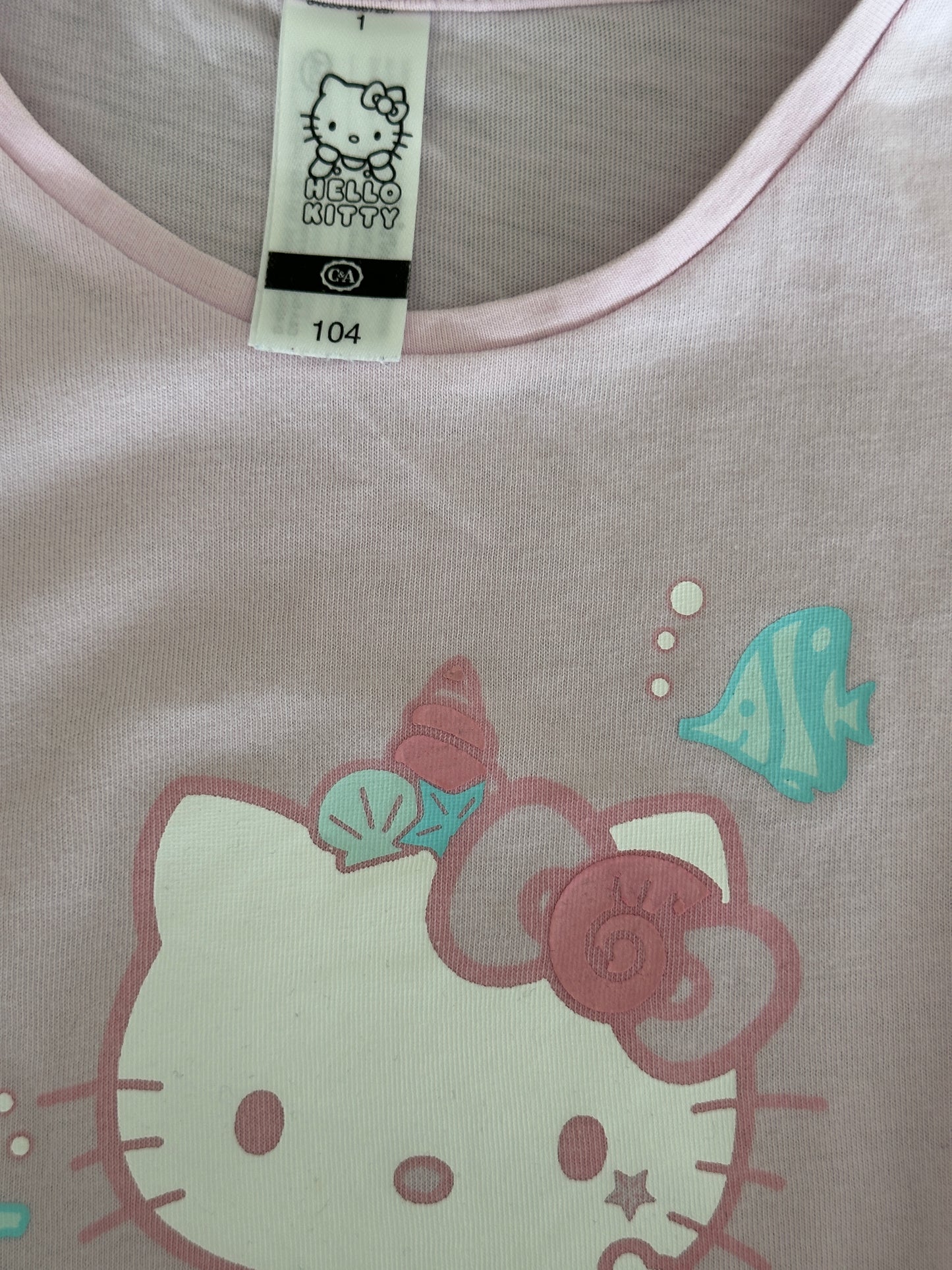 T-Shirt & Hose Set in Pink Gr. 104 | Secondhand | MiniMoments