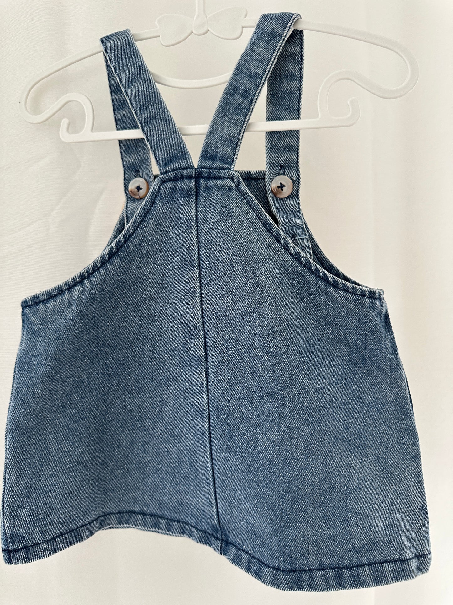 Jeans Latzhose mit Teddy | Secondhand | MiniMoments