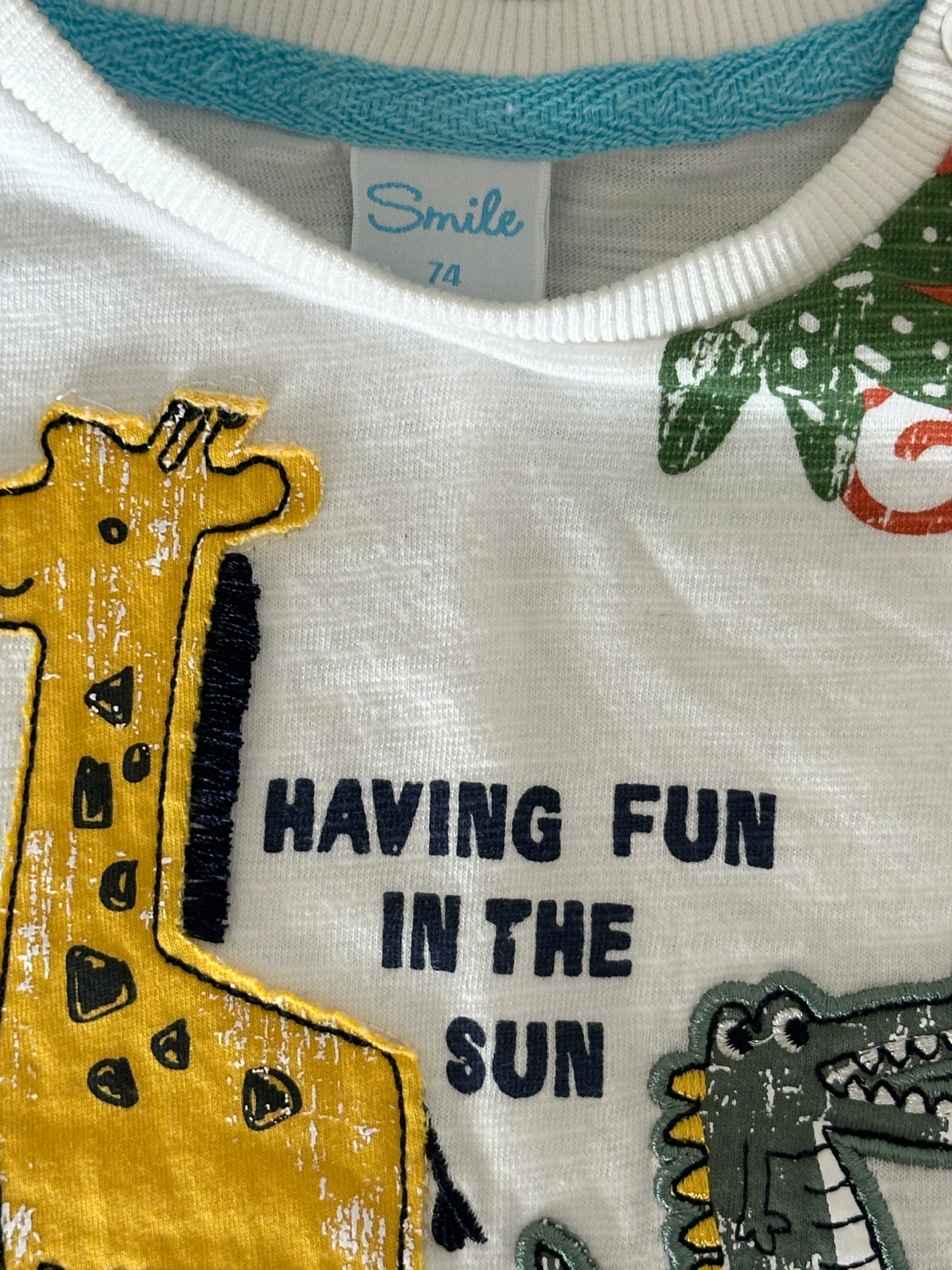 T-Shirt Safari Gr. 74 | Secondhand | MiniMoments