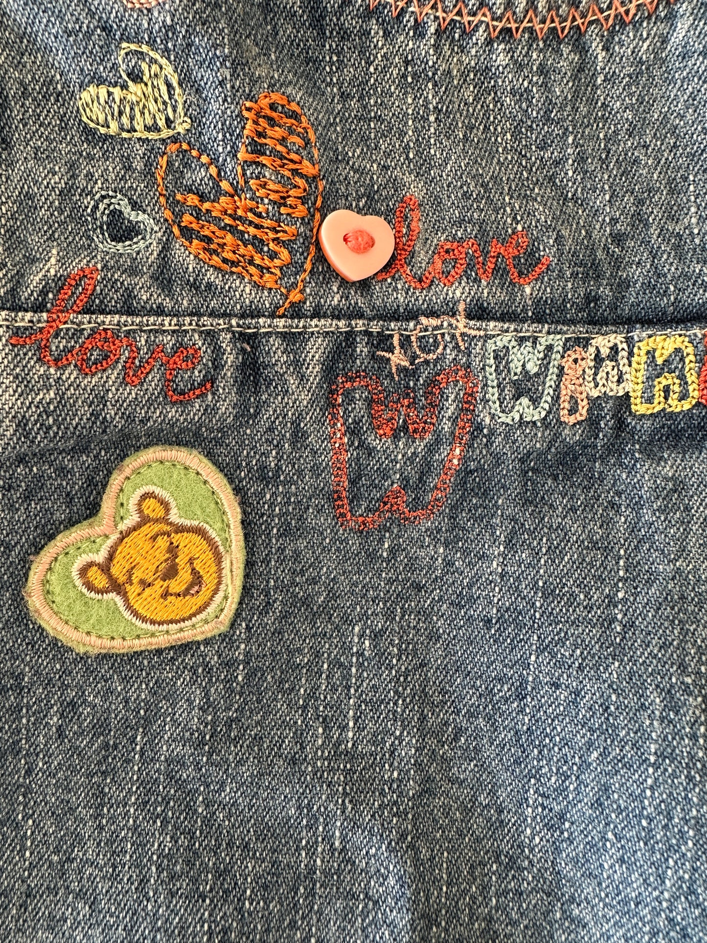 Jeanskleid Winnie Pooh | Secondhand | MiniMoments