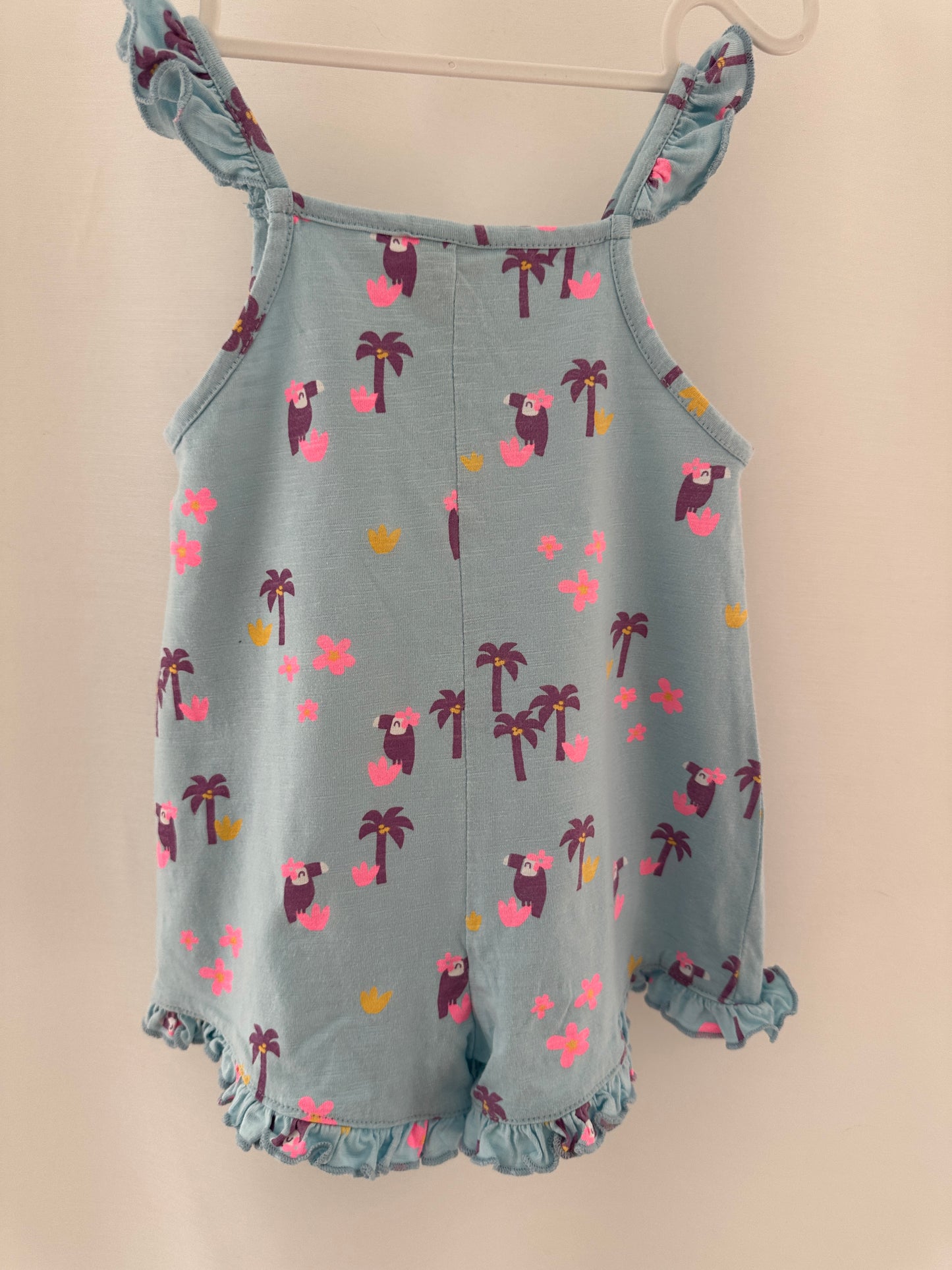 Einteiler mit kurzen Hosen Gr. 74/80 | Secondhand | MiniMoments