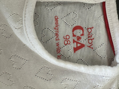 Pullover mit Herzen Gr. 98 | Secondhand | MiniMoments