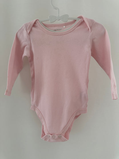 Langarmbody rosa Gr. 74/80 | Secondhand | MiniMoments