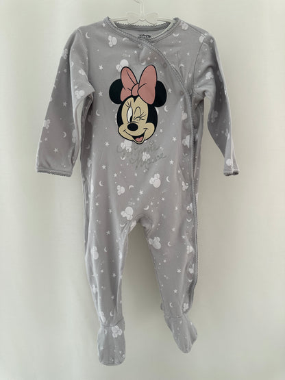Pyjama Einteiler mit weissen Herzen Gr. 92 | Secondhand | MiniMoments