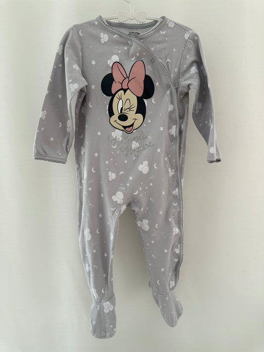 Pyjama Einteiler mit weissen Herzen Gr. 92 | Secondhand | MiniMoments