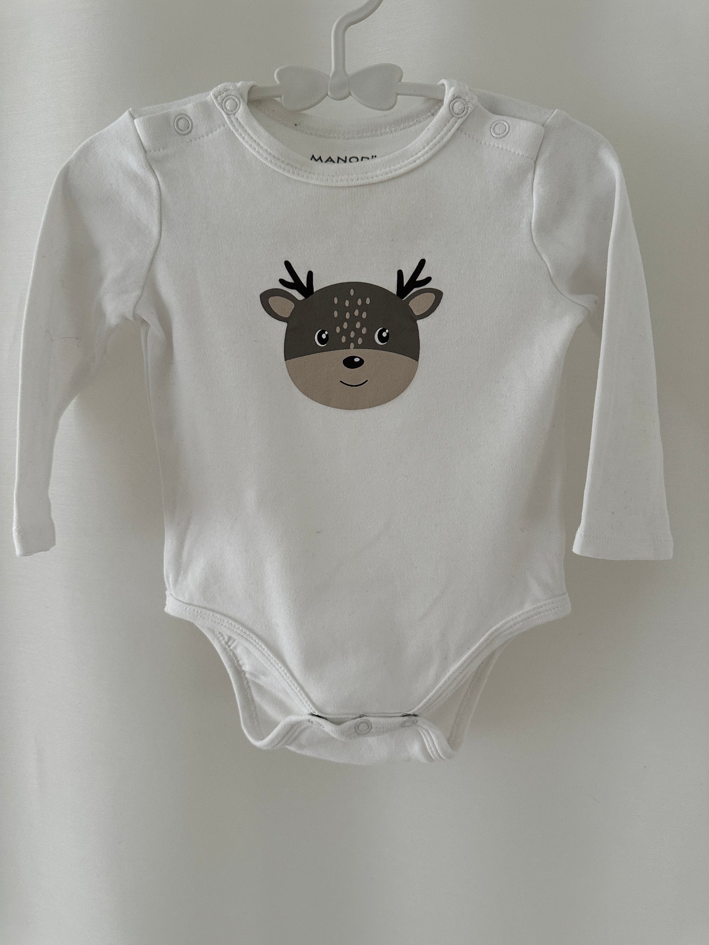 Langarmbody mit Knöpfen | Secondhand | Minimoments