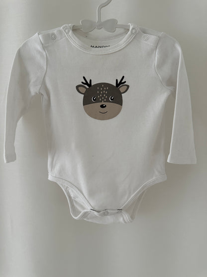 Langarmbody mit Knöpfen | Secondhand | Minimoments