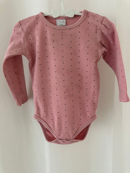 Langarmbody mit Punkten | Secondhand | MiniMoments