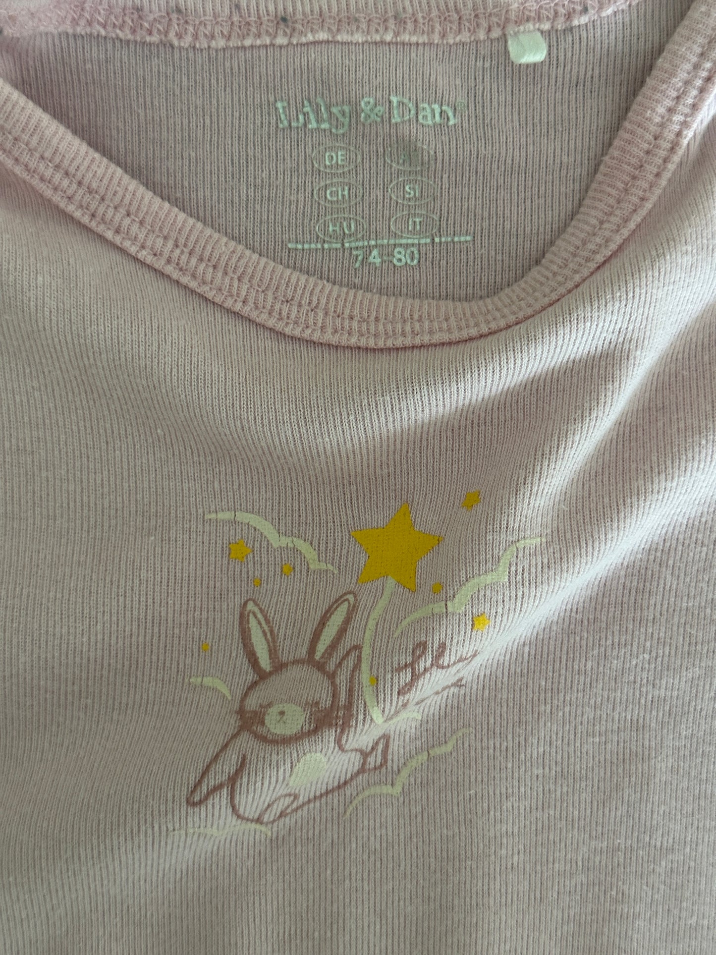 Langarmbody mit Hase | Secondhand | Minimoments