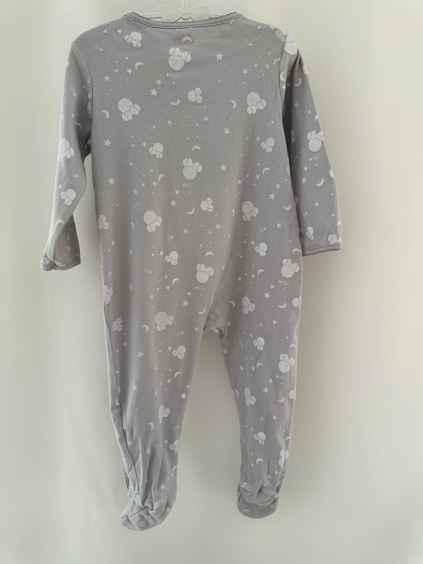 Pyjama Einteiler mit weissen Herzen Gr. 92 | Secondhand | MiniMoments