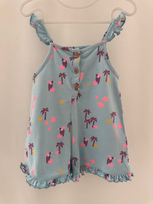 Einteiler mit kurzen Hosen Gr. 74/80 | Secondhand | MiniMoments