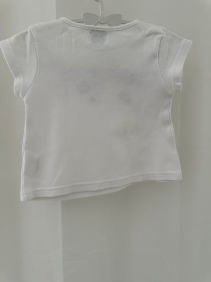 T-Shirt mit Blumen Gr. 68 | Secondhand | MiniMoments