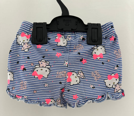 Shorts Hello Kitty gestreift Gr. 104 | Secondhand | MiniMoments