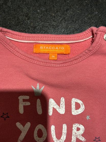 Pullover "find yourself" Gr. 74-80 | Secondhand | MiniMoments