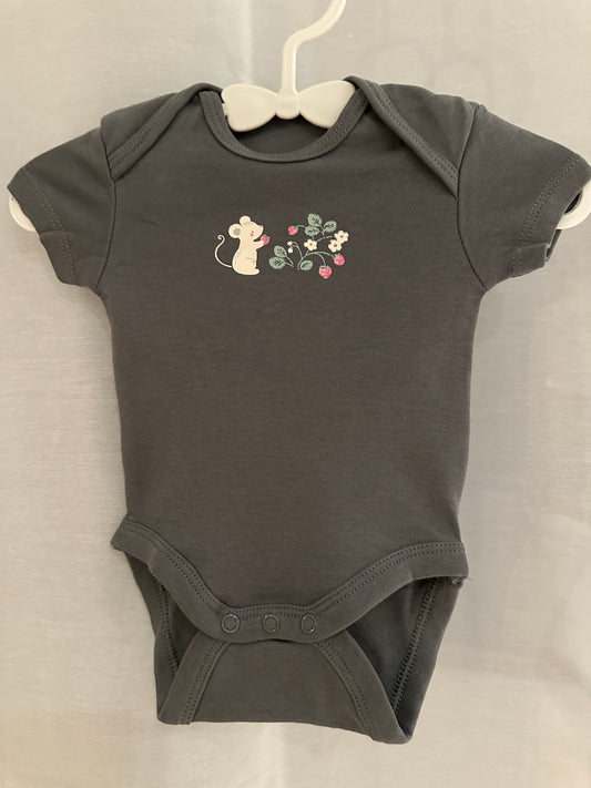 Kurzarmbody mit Maus | Secondhand | MiniMoments