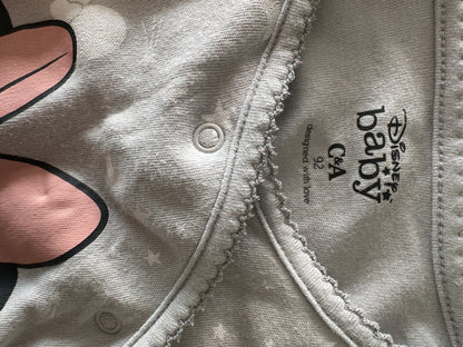 Pyjama Einteiler mit weissen Herzen Gr. 92 | Secondhand | MiniMoments