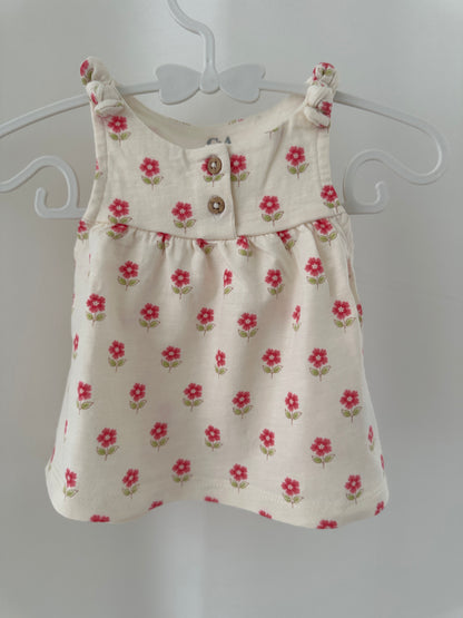 Kleidchen mit Blumen Gr. 62 | Secondhand | MiniMoments