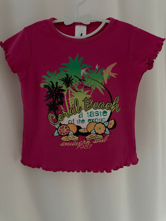 T-Shirt mit Aufdruck Gr. 98 | Secondhand | MiniMoments