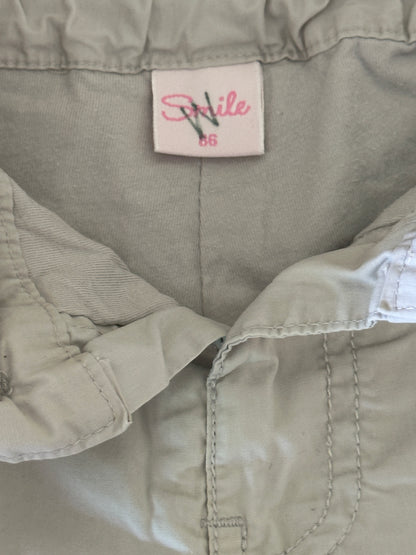 Hose lang (gefüttert) mit Schmetterlingen Gr. 86 | Secondhand | MiniMoments