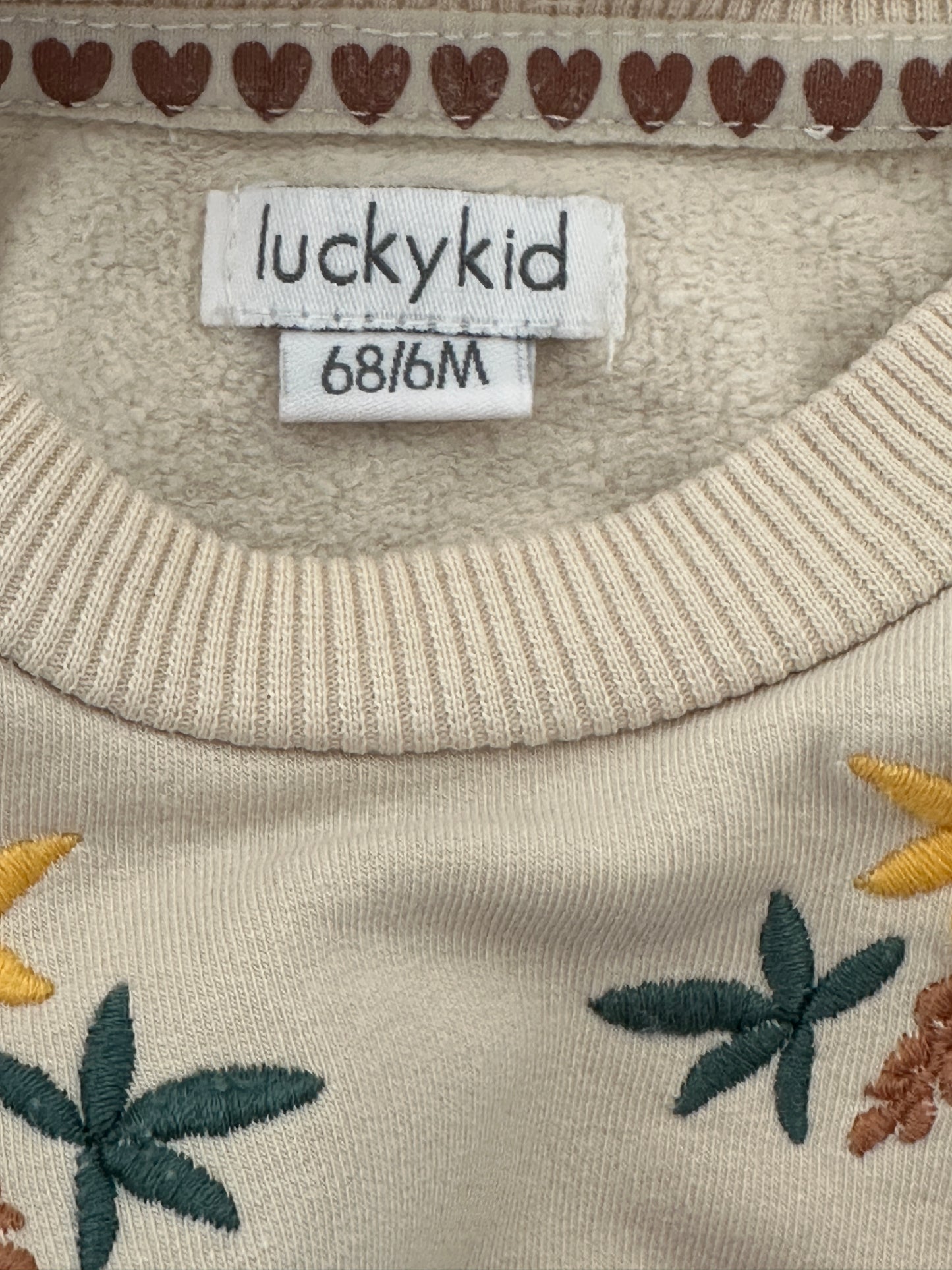 Pullover mit Blumen Gr. 68 | Secondhand | MiniMoments
