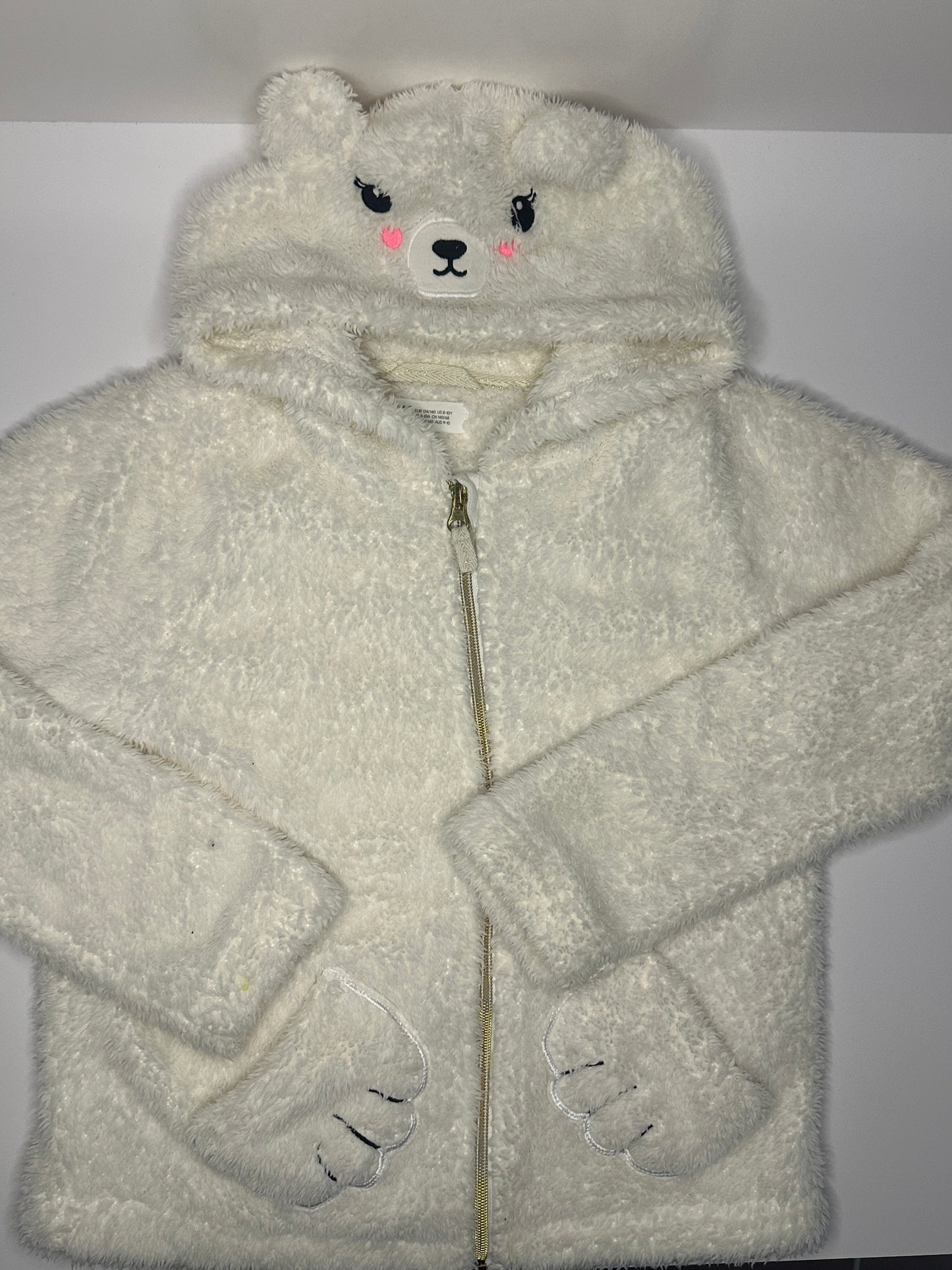 Flauschige Jacke Gr. 134/140 | Secondhand | MiniMoments