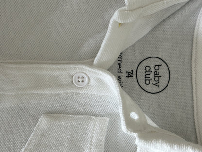 T-Shirt mit Kragen / Poloshirt Gr. 74 | Secondhand | MiniMoments