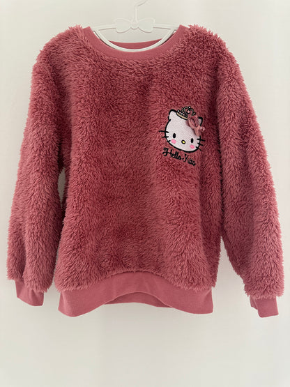 Kuscheliger Pullover Hello Kitty Gr. 122 | Secondhand | MiniMoments
