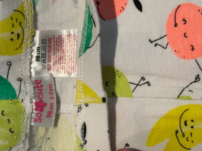 Hose mit Früchten Gr. 98 | Secondhand | Minimoments