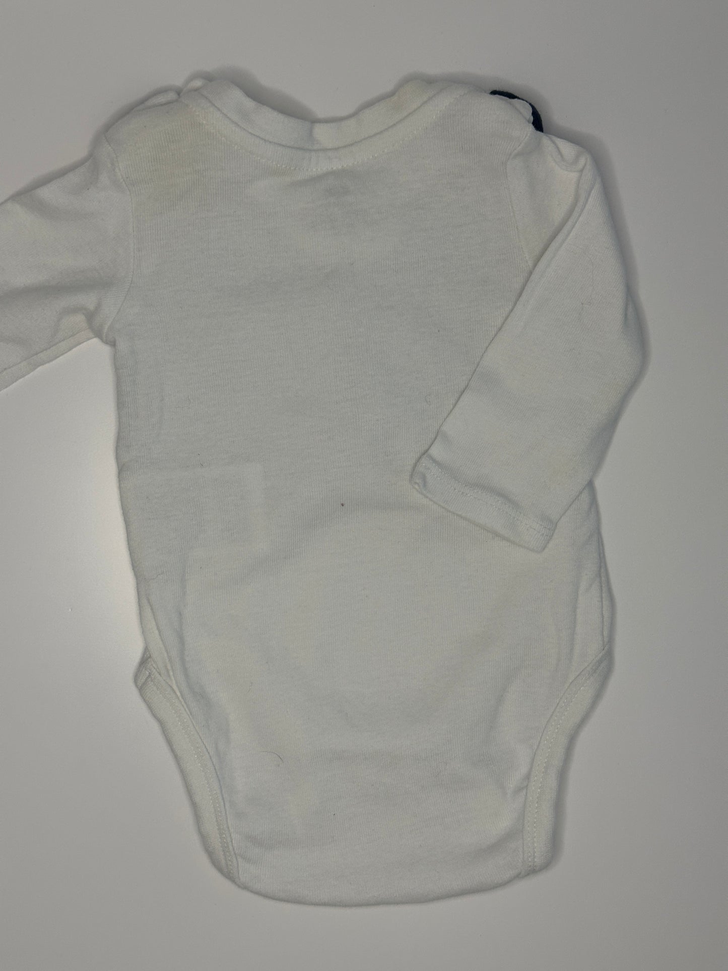 Langarm Body mit Fliege Gr. 56 | Secondhand | MiniMoments