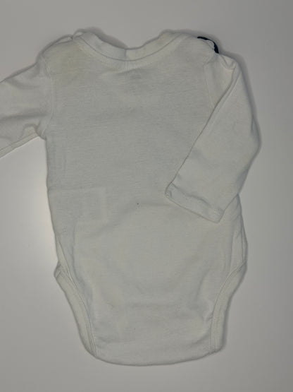 Langarm Body mit Fliege Gr. 56 | Secondhand | MiniMoments