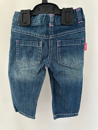 Jeanshose lang mit Herz Gr. 74 | Secondhand | MiniMoments