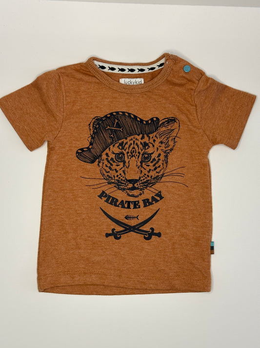 T-Shirt "Pirate Bay" Gr. 74 | Secondhand | MiniMoments