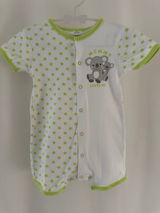 Pyjama Kurzarm mit Koala Gr. 74/80 | Secondhand | MiniMoments