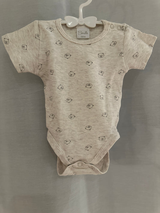 Kurzarmbody mit Bären | Secondhand | MiniMoments