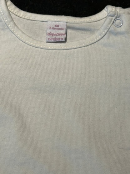 Pullover weiss Gr. 68 | Secondhand | MiniMoments